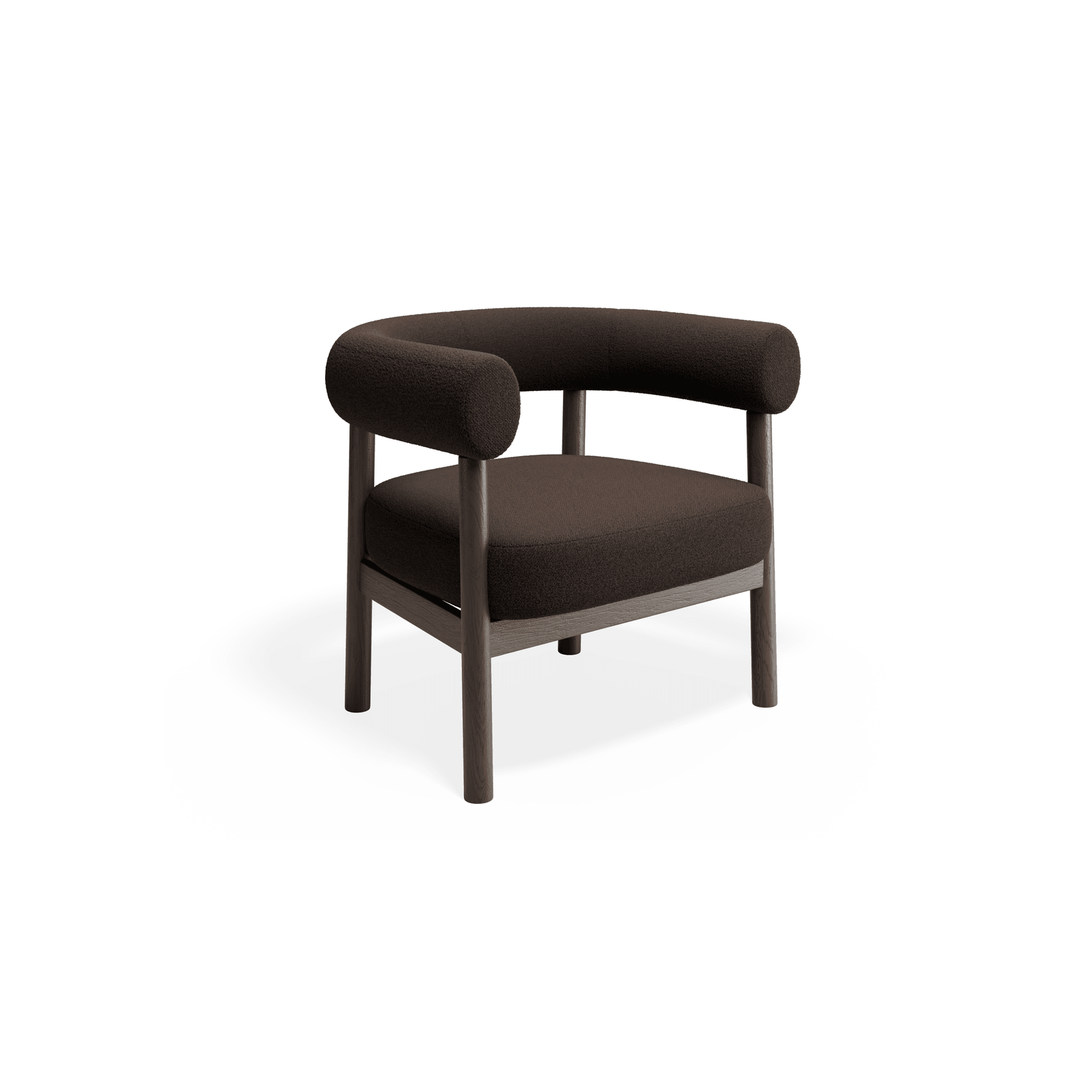 Marlowe Occasional Chair - Smoked Oak Legs gallery detail image