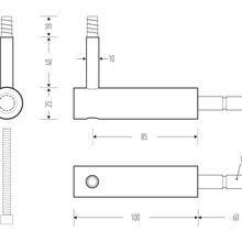 HB530 Round Stainless Steel Stair Rail Bracket gallery detail image