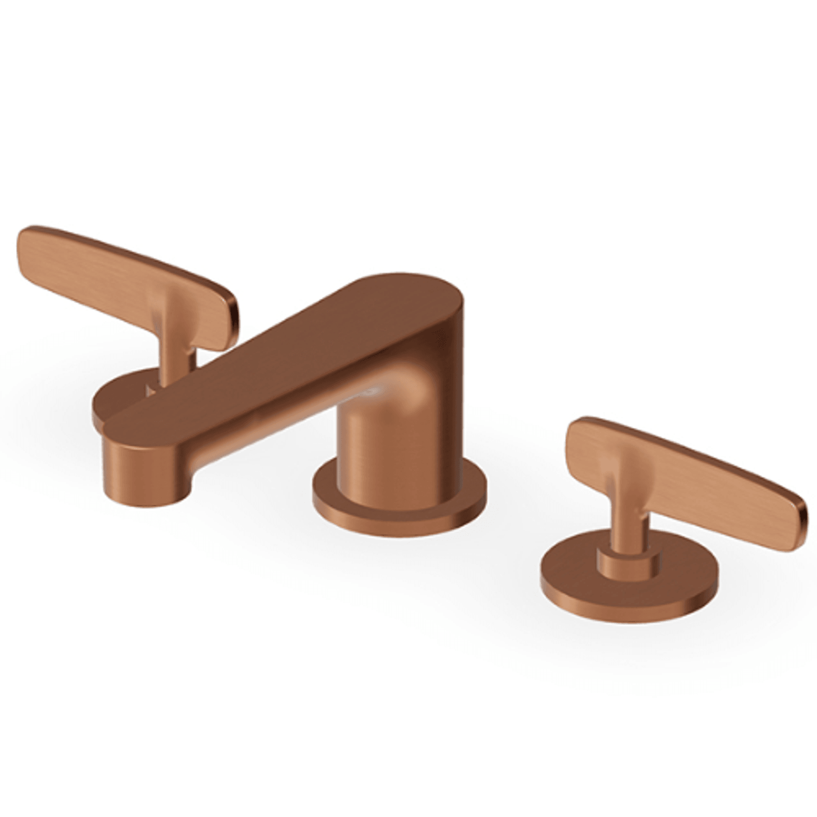 Veloce 3 tap hole Deck Mounted Basin Mixer gallery detail image