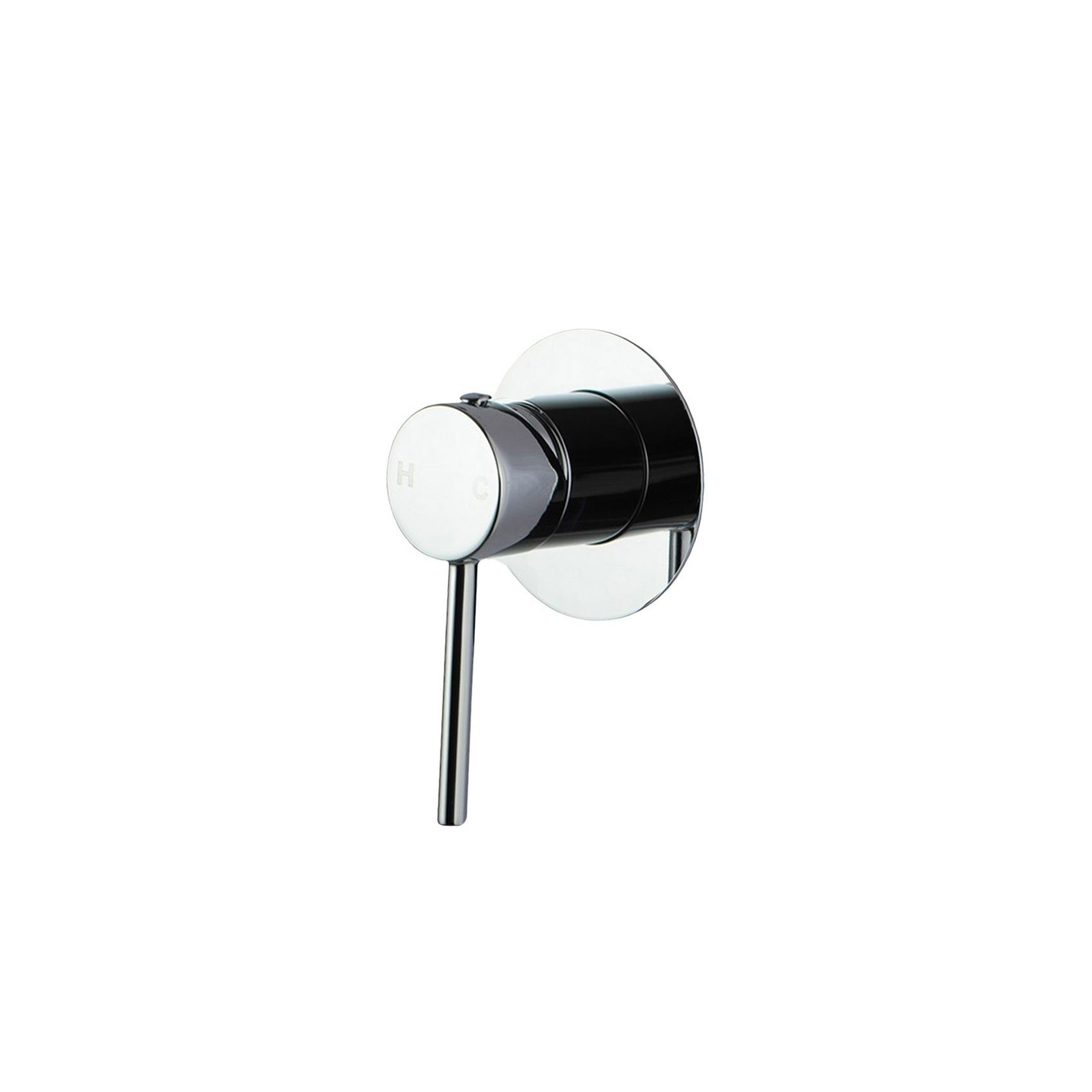 Lucid Pin Wall Mixer Chrome gallery detail image
