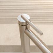 Caddence Tall Basin Mixer Brushed Nickel gallery detail image