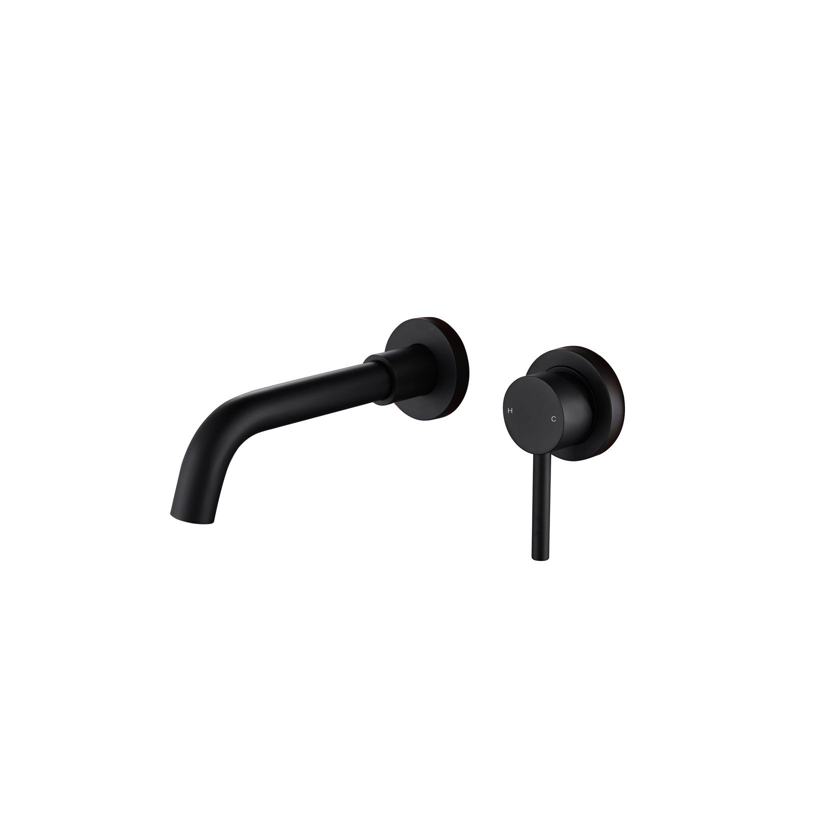 Evoke Wall Mounted Basin Mixer and Spout gallery detail image