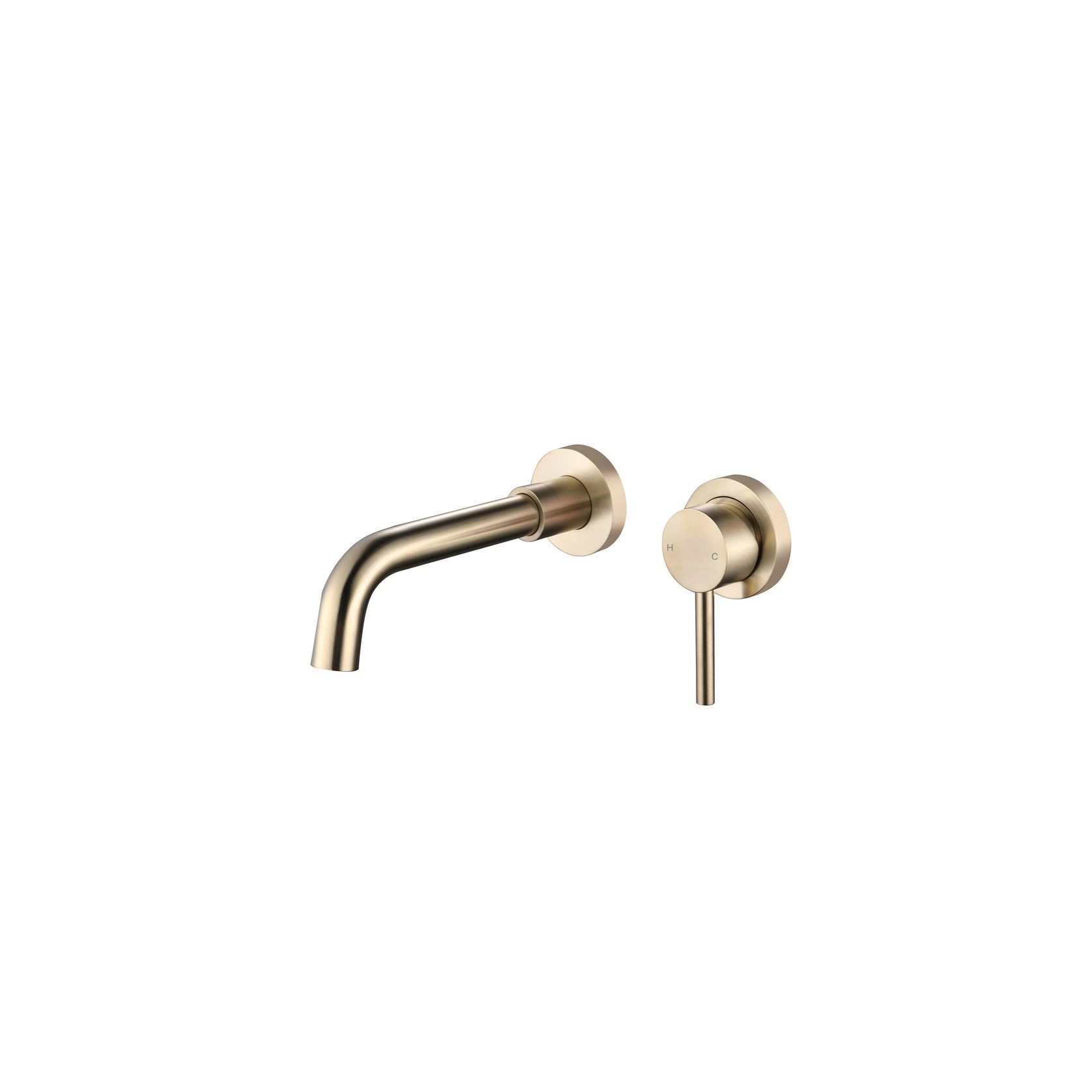 Evoke Wall Mounted Basin Mixer and Spout gallery detail image