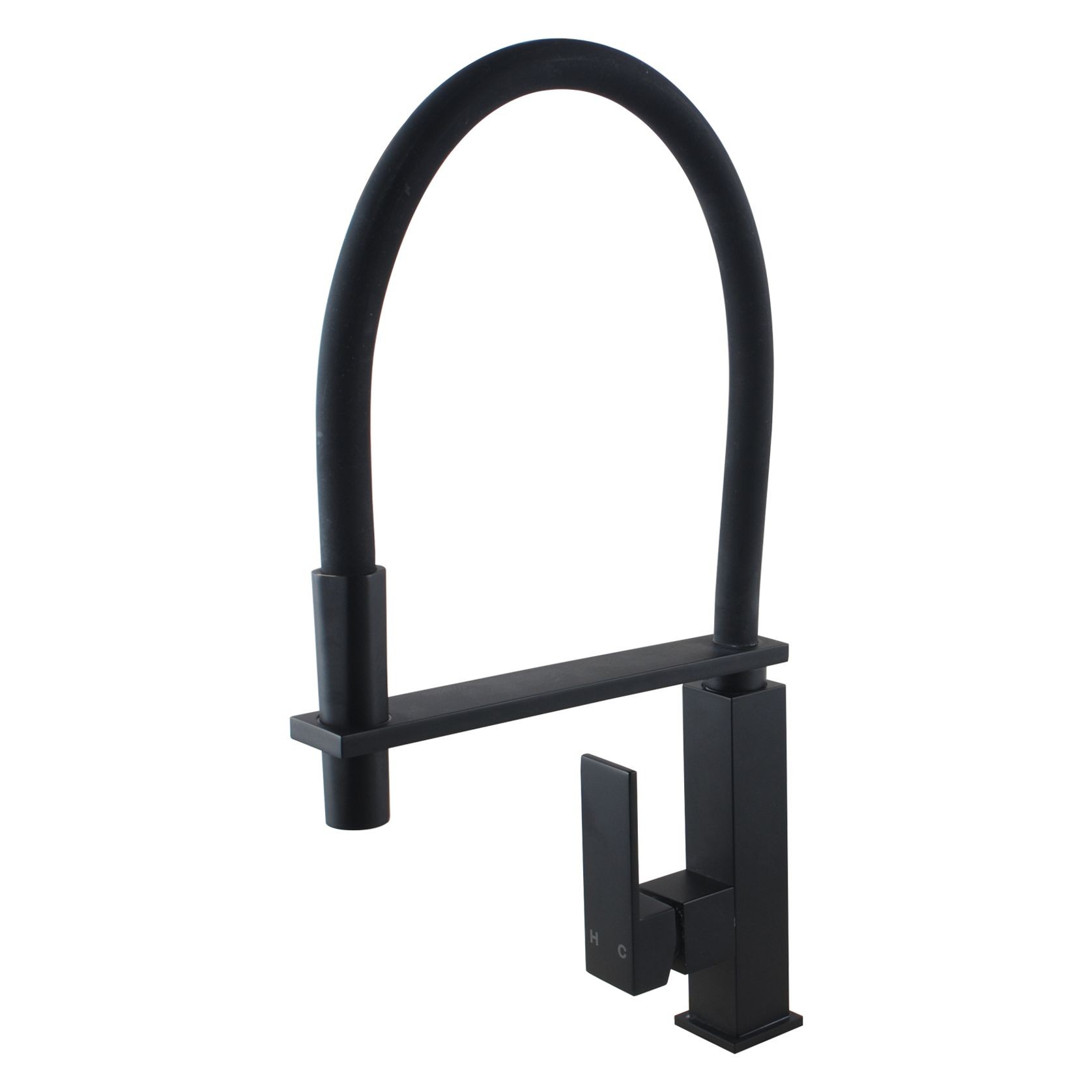Pull Out Kitchen Mixer Matte Black gallery detail image