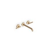 Pan S 3 Tap Hole Wall Mounted Basin Mixer 220mm gallery detail image