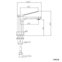 Rushy Basin Mixer Matte Black gallery detail image