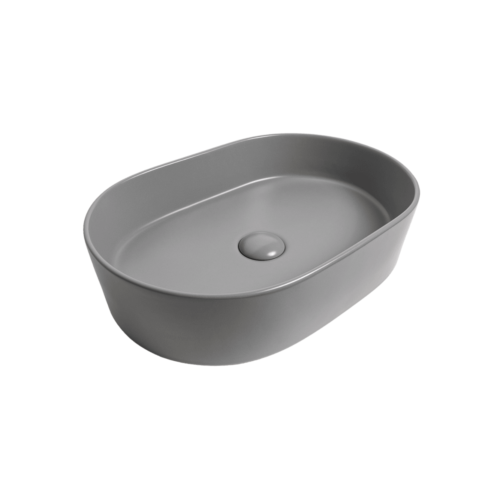 Petra Pill Matte Grey Basin gallery detail image