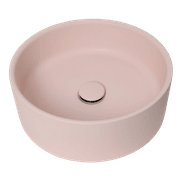 Alma Solara Circle Concrete Basin Champagne Pink gallery detail image