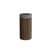Doric Round Basin With Timber Pedestal gallery detail image
