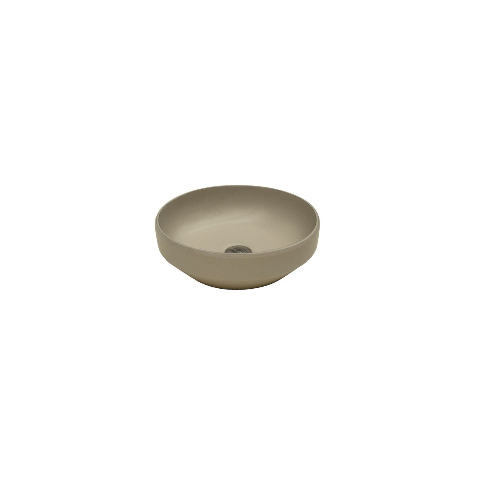 Terra 380 Round Vessel Basin Dune gallery detail image