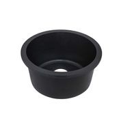 Vera Round Sink | Black Granite gallery detail image