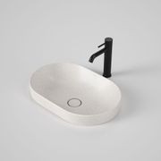 Liano II 530mm Pill Inset Basin - White gallery detail image