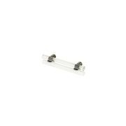 Joseph Giles - Snug Glass Cabinet Handle With Solid Brass Stems gallery detail image
