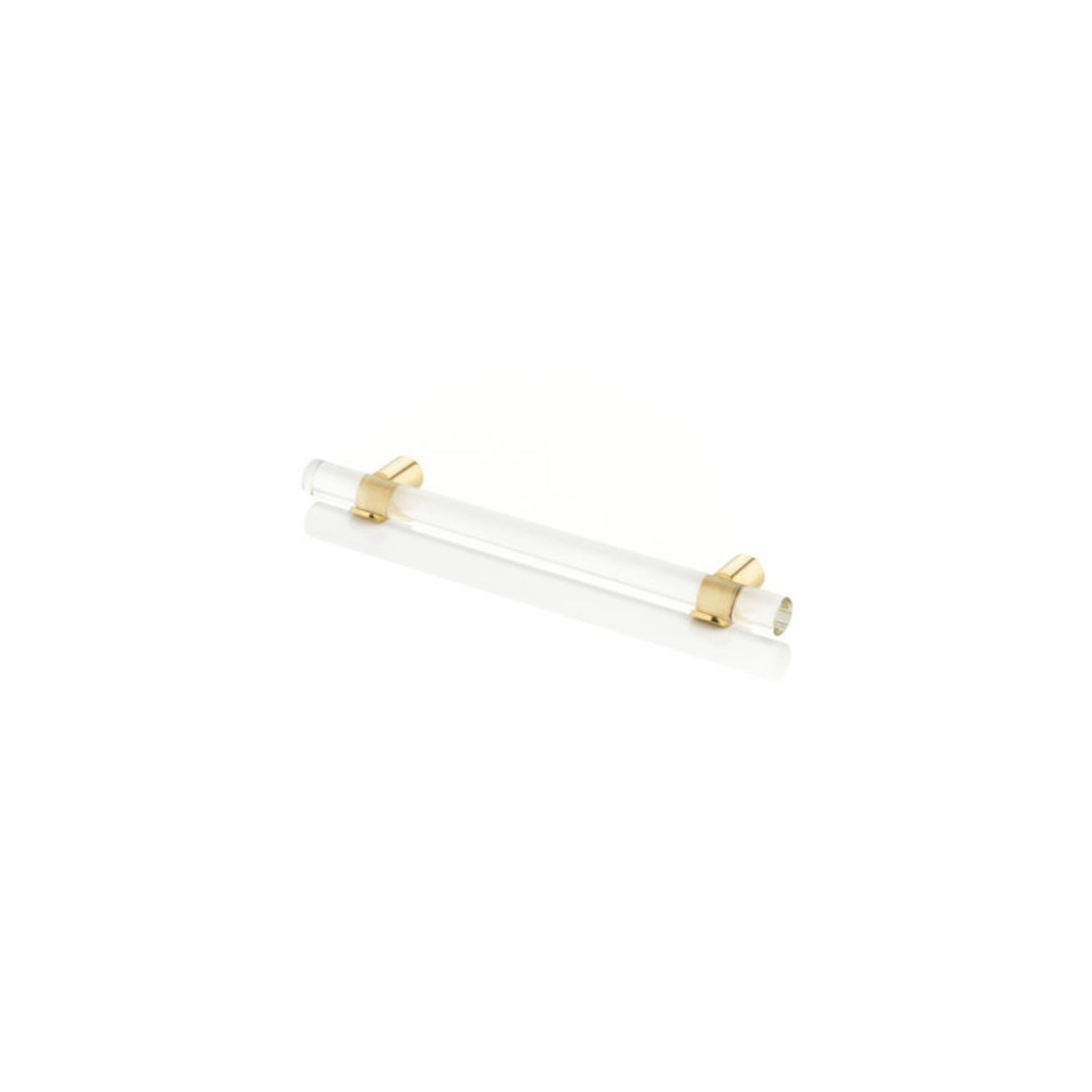 Joseph Giles - Snug Glass Cabinet Handle With Solid Brass Stems gallery detail image