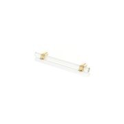 Joseph Giles - Snug Glass Cabinet Handle With Solid Brass Stems gallery detail image