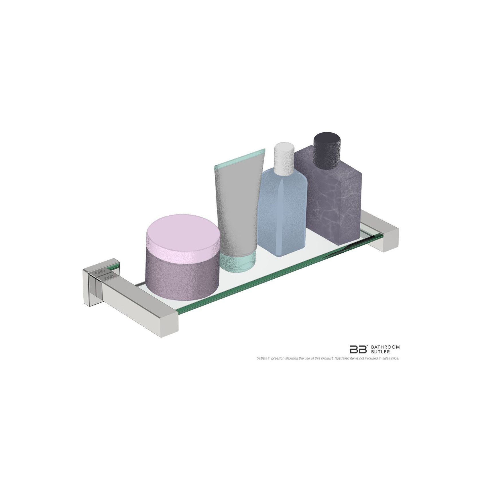 Glass Shelf 330mm - 8200 Series Number 8525 gallery detail image