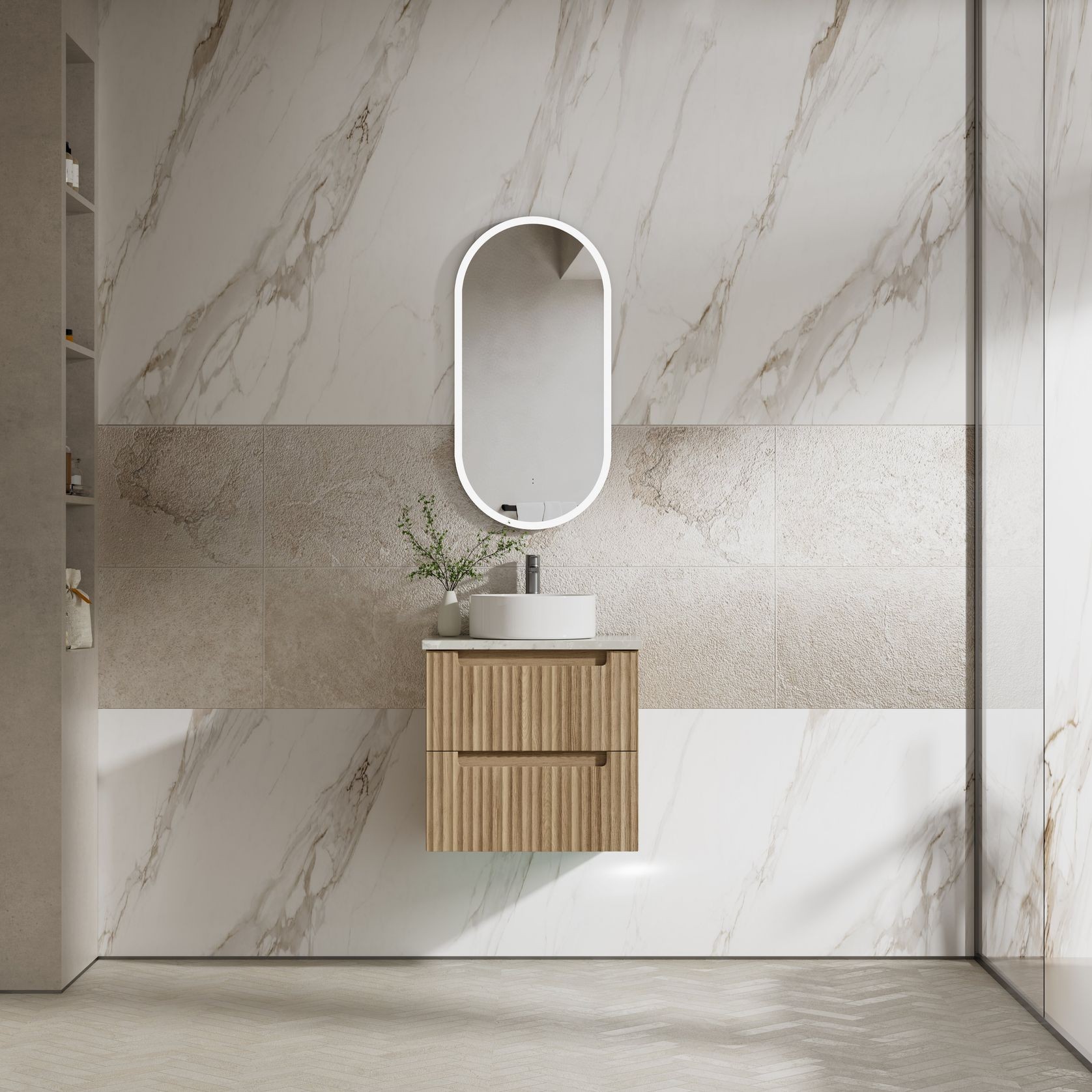 Aulic Lovina Tier Wall Hung Vanities gallery detail image
