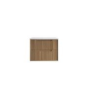 Aulic Voulari Framed Wall Hung 750m Harvest Oak Cabinet gallery detail image