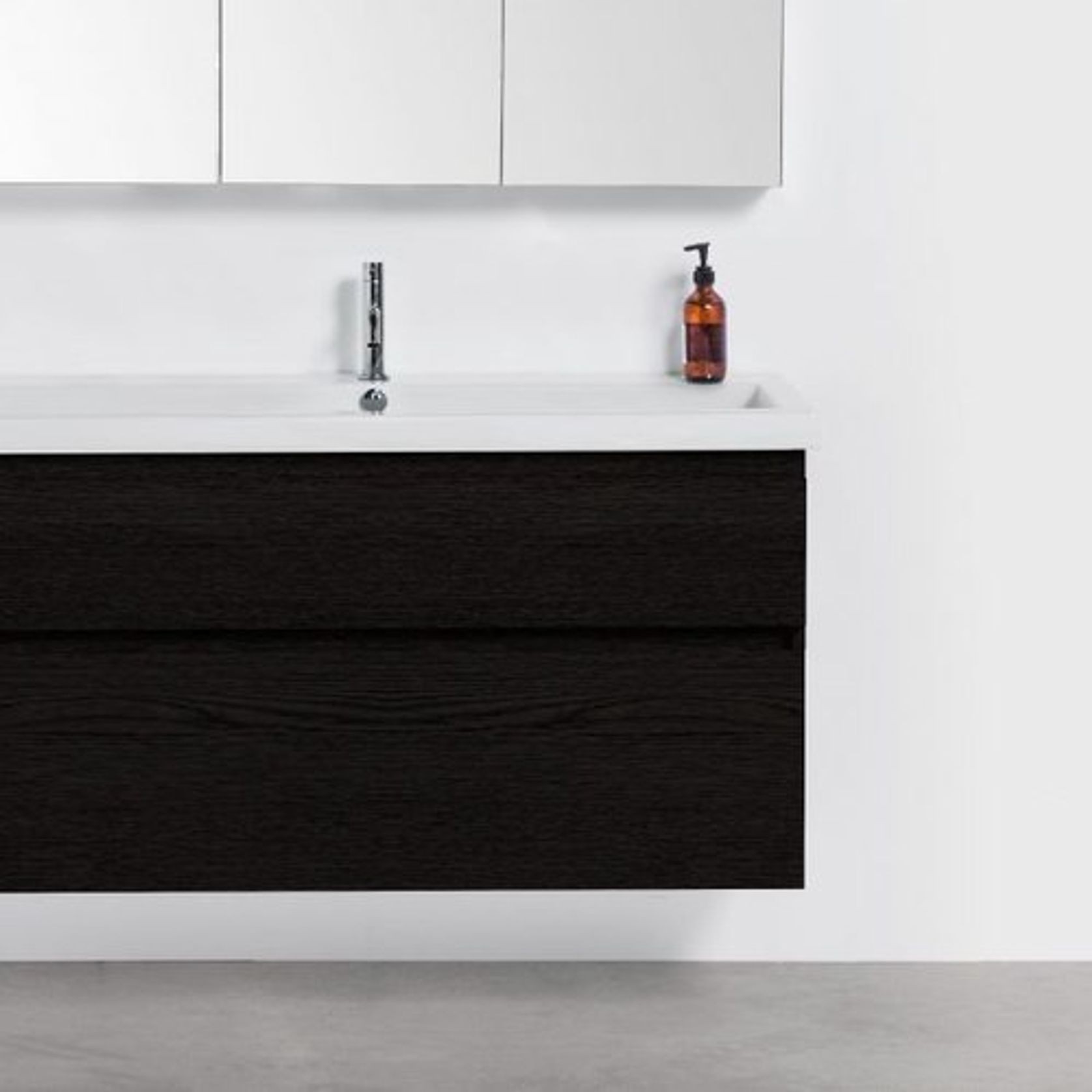 Cangas Wall-Hung Vanity, 2 Drawers gallery detail image