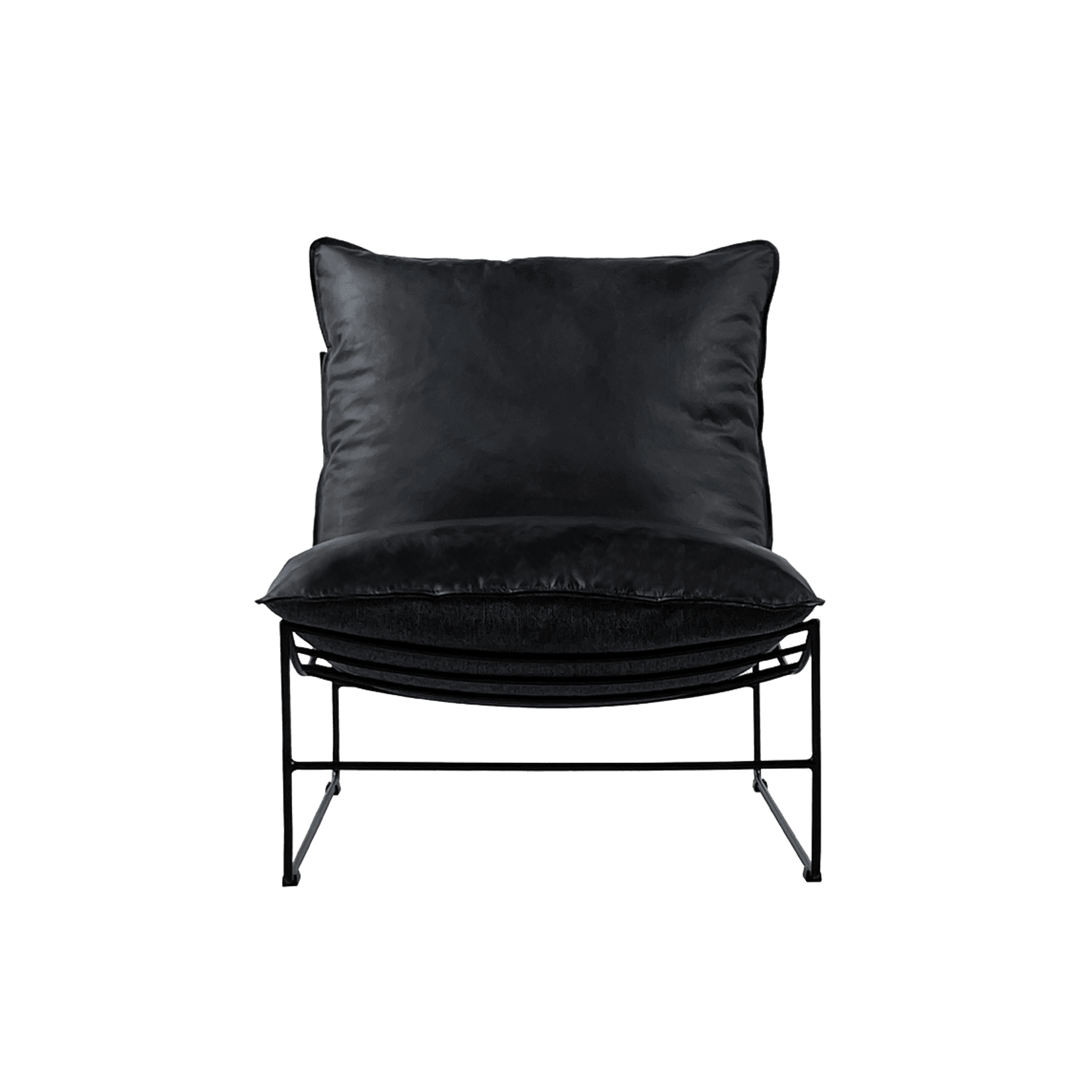 Leonardo Leather Lounge Chair gallery detail image