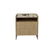 Elsie 2 Drawer Small Bedside gallery detail image