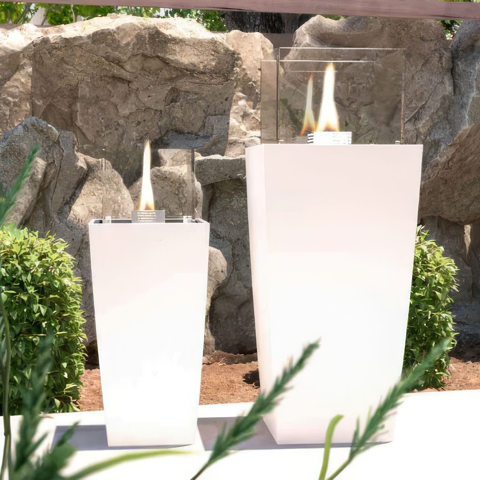 Decoflame BEV Nice Outdoor Fireplace gallery detail image