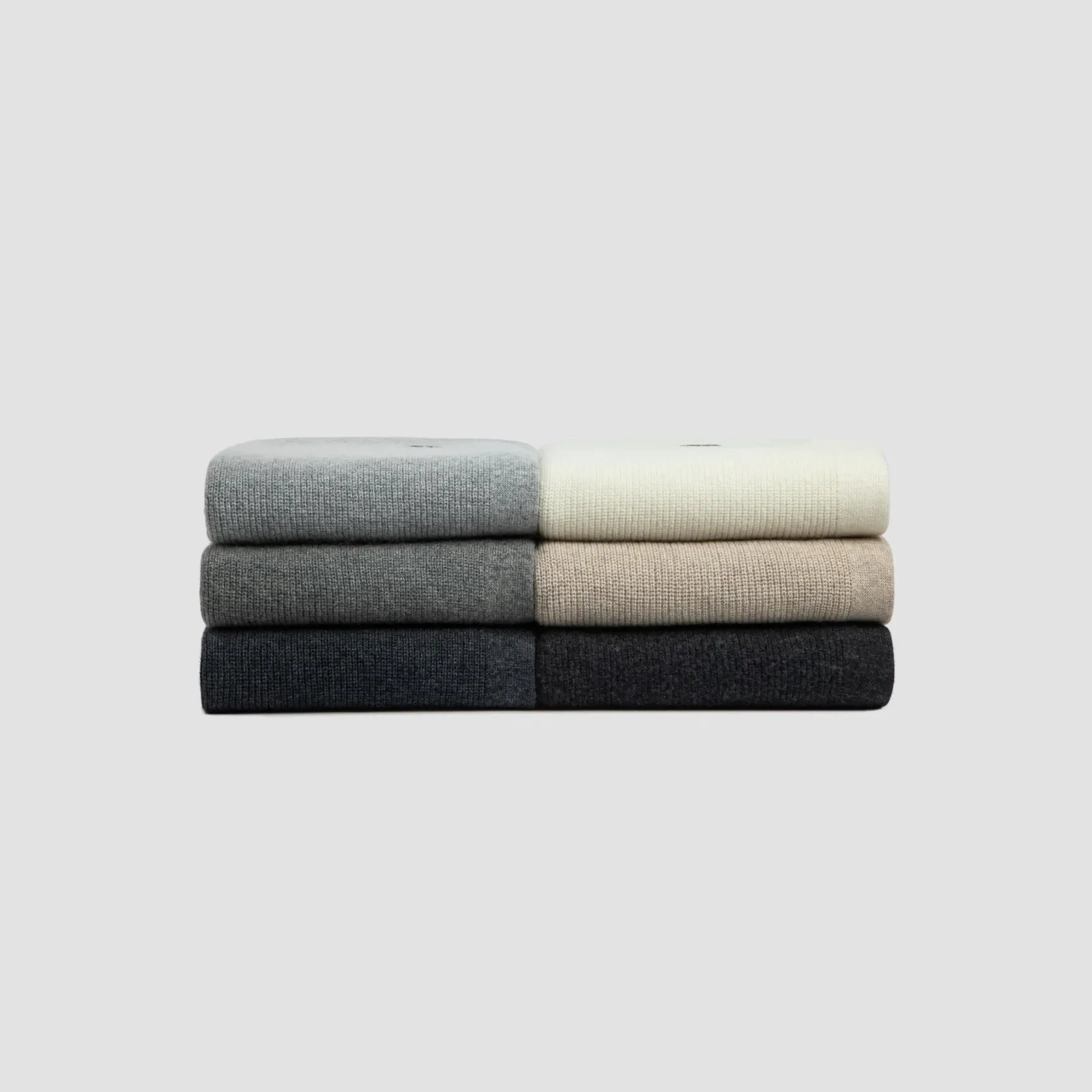 Chain Rib Angora & Merino Wool Throws gallery detail image