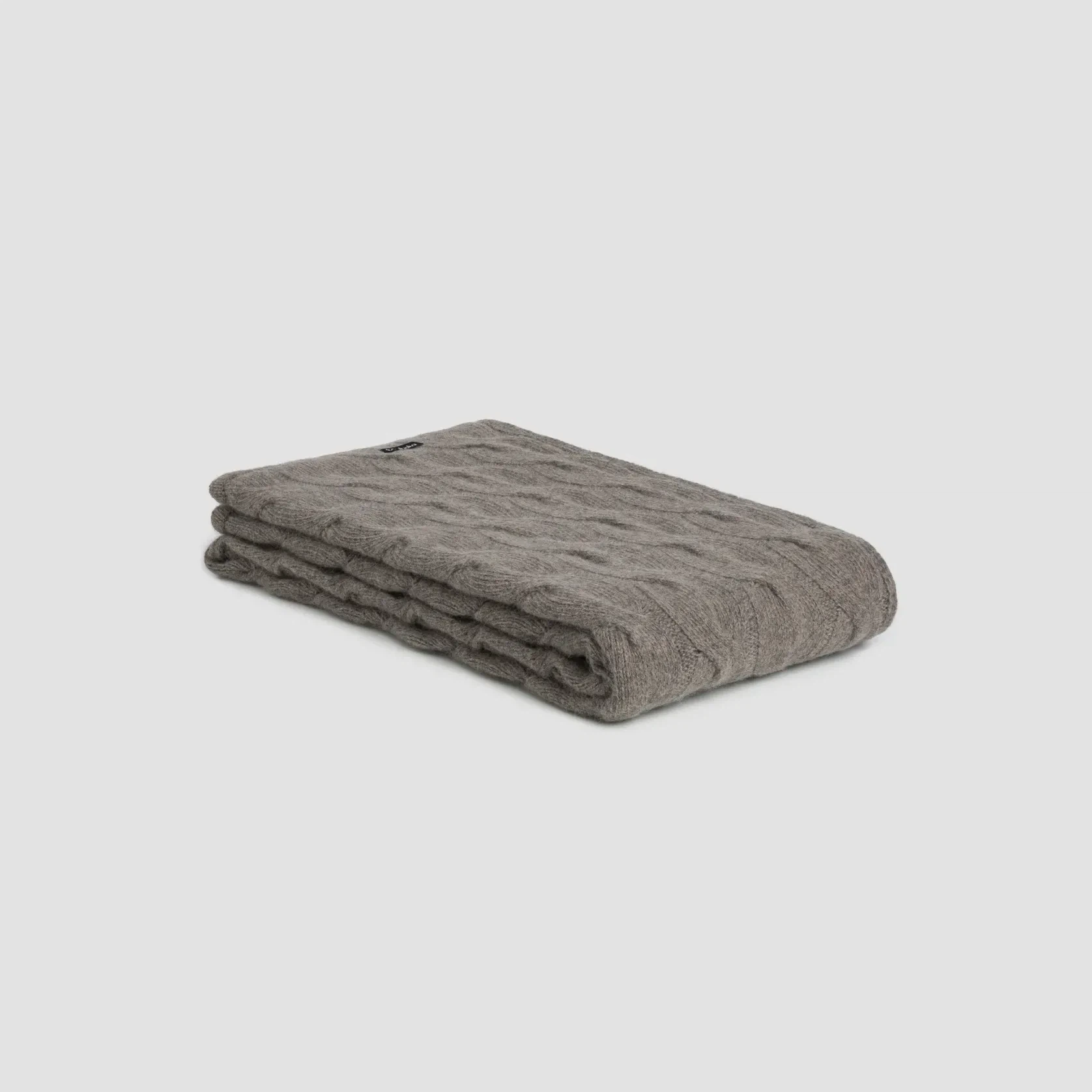 Chunky Cable Angora & Merino Wool Throws gallery detail image
