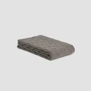 Chunky Cable Angora & Merino Wool Throws gallery detail image