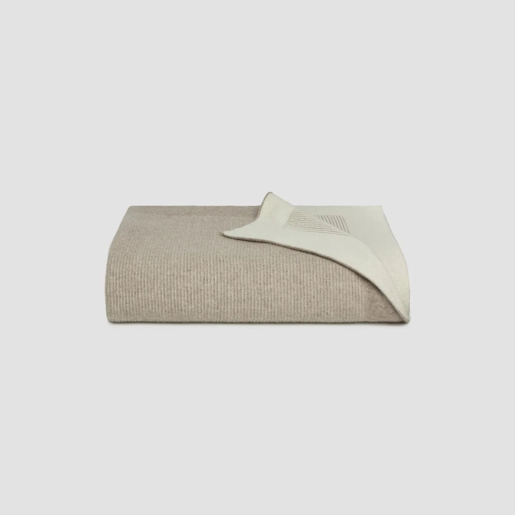 Reversible Rib Angora & Merino Wool Blankets gallery detail image