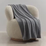 Jersey Italian Cashmere Throws, Wraps & Shawls gallery detail image