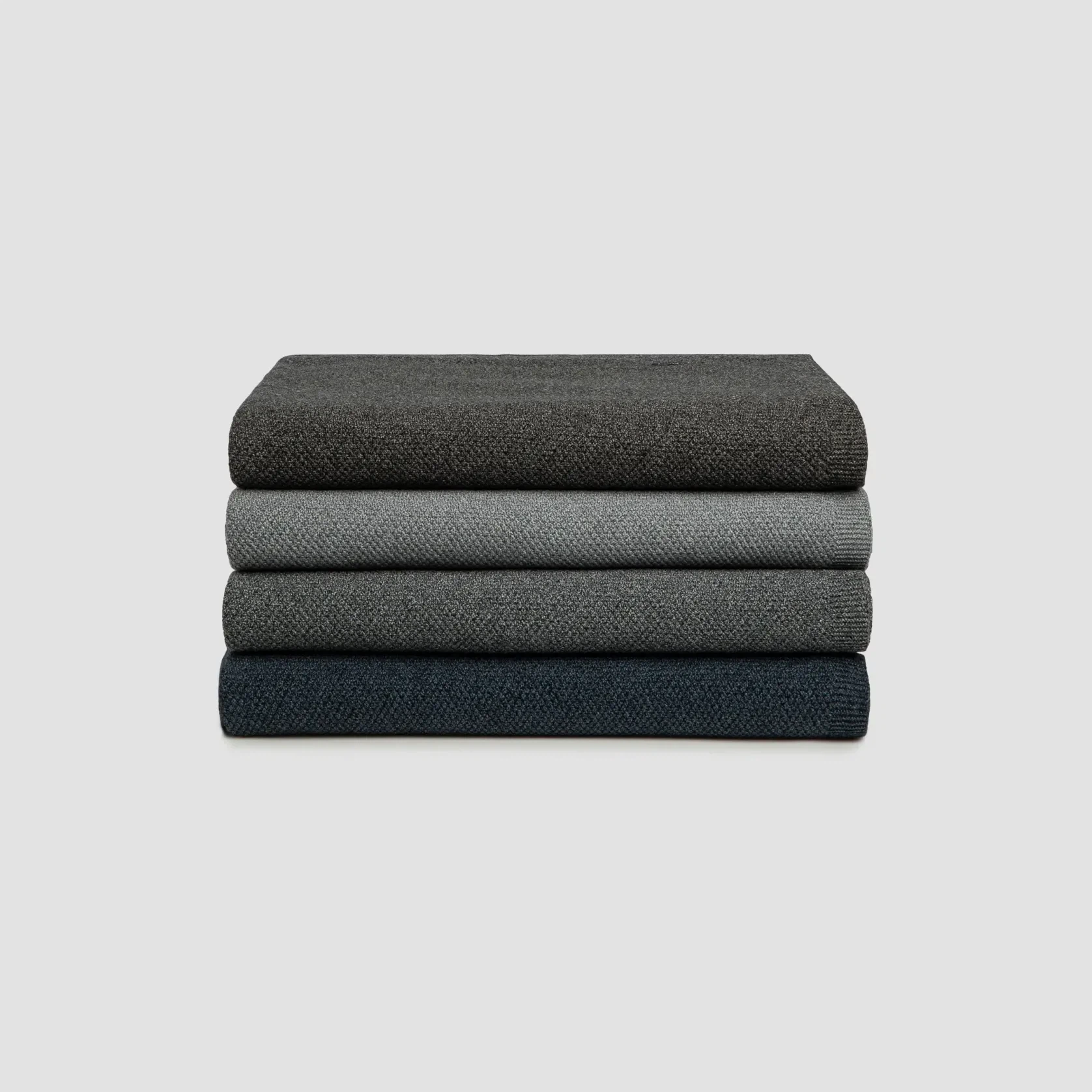 Moss Stitch Cotton Throws gallery detail image