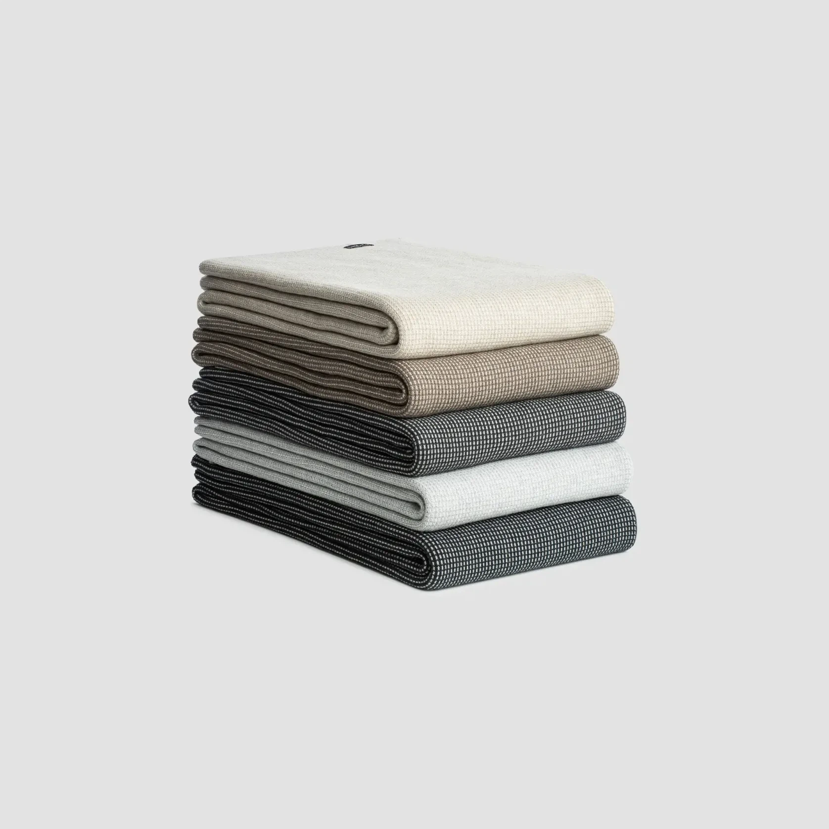 Reversible Box Knitted Weighted Blankets gallery detail image