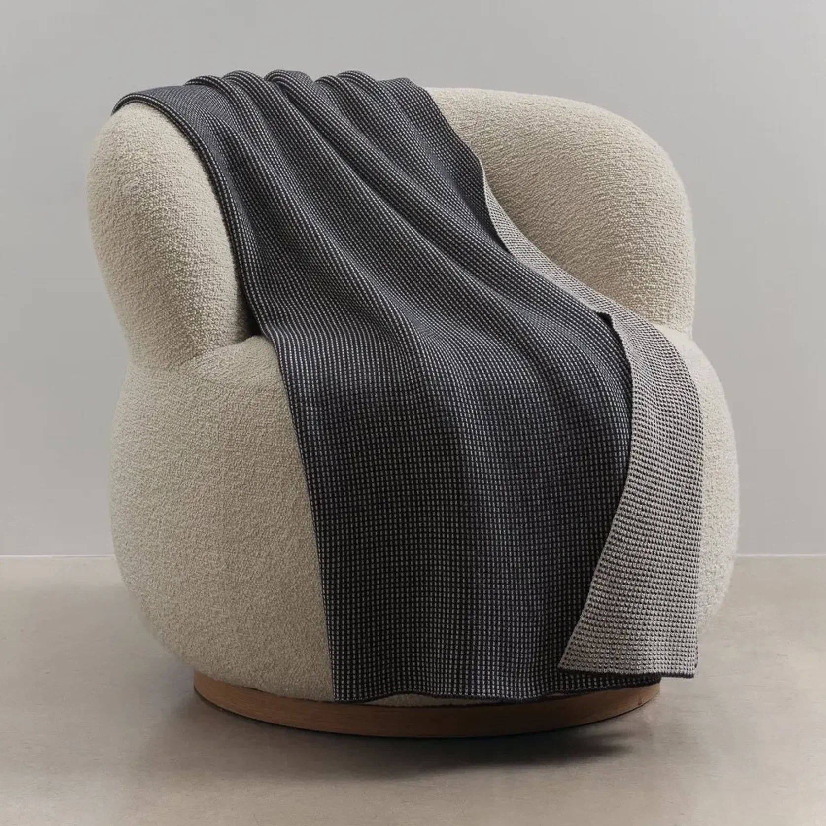 Reversible Box Knitted Weighted Throws gallery detail image