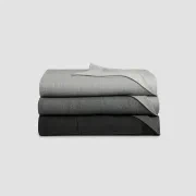 Reversible Rib Cotton Blankets gallery detail image