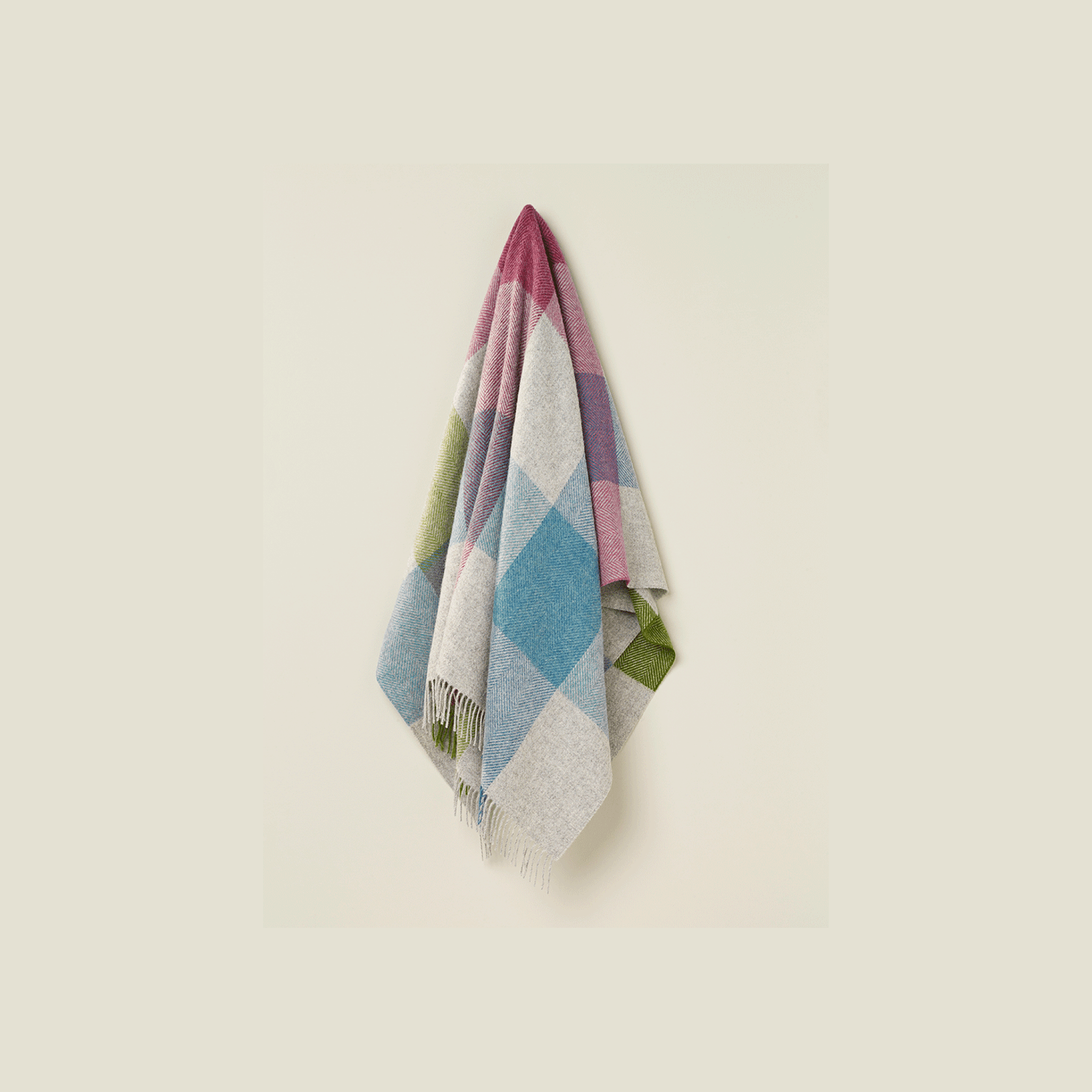 NZ Wool Throw - Harland Heather | 100% Pure Wool gallery detail image