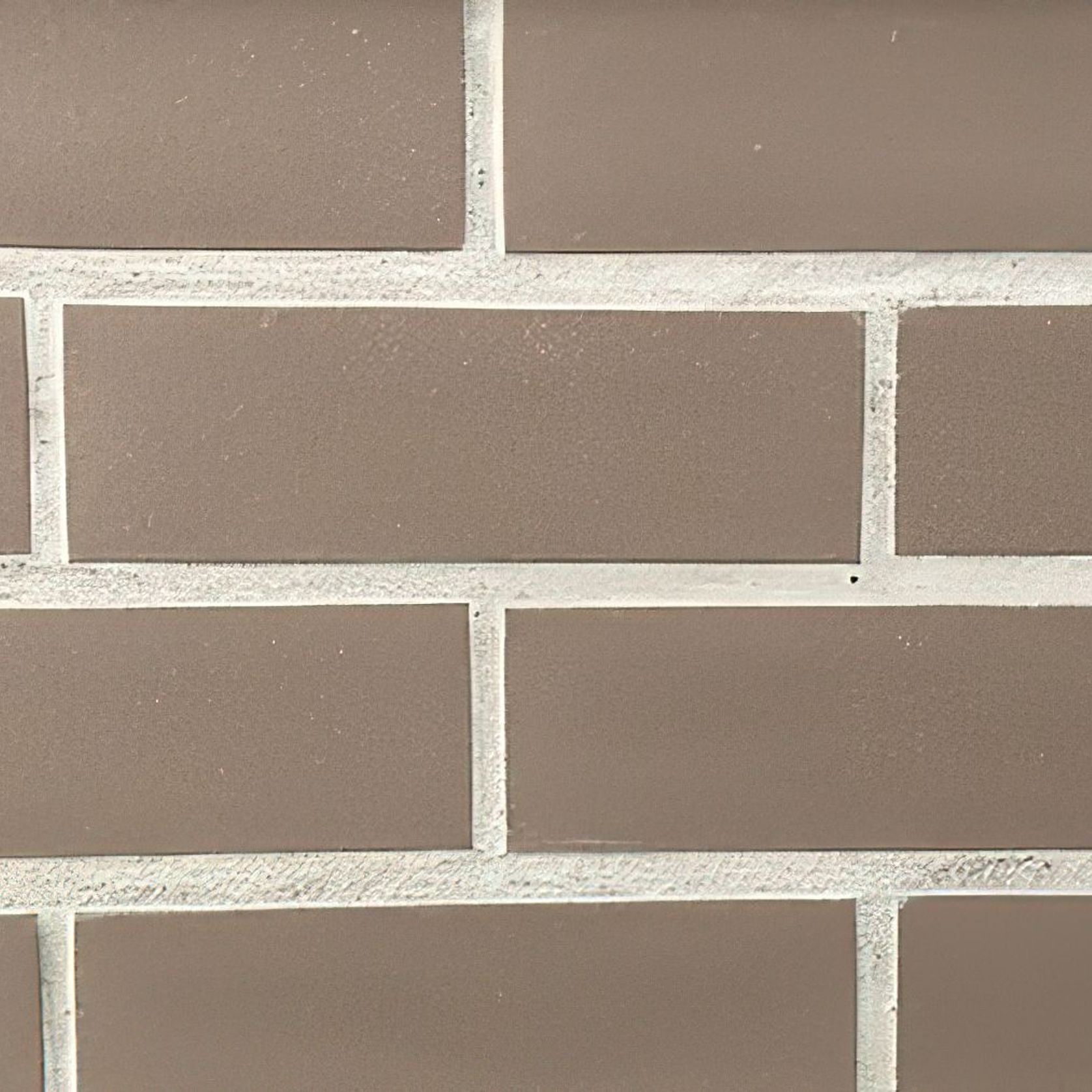 Taupe brick tiles