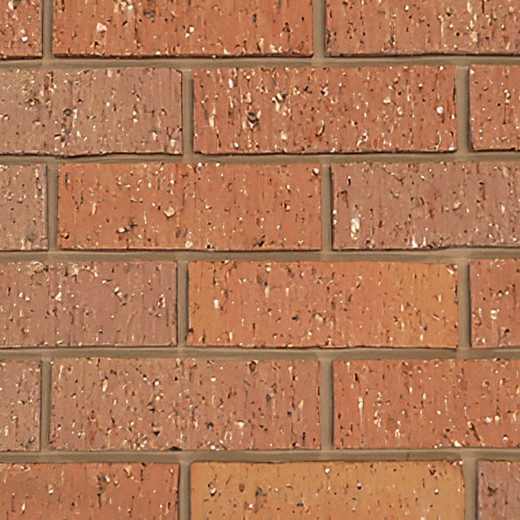 Apricot Rustic brick tiles