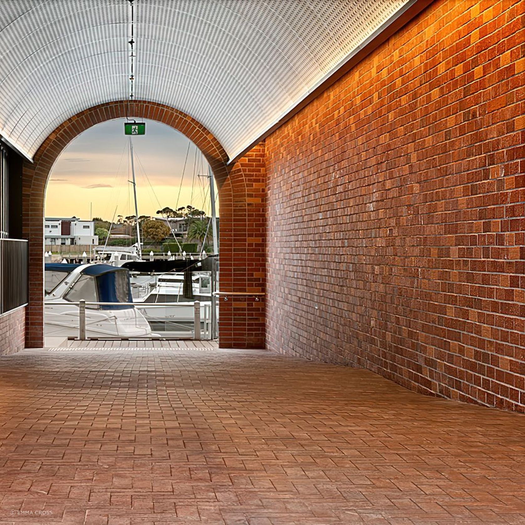 Custom Rustic brick tile blend