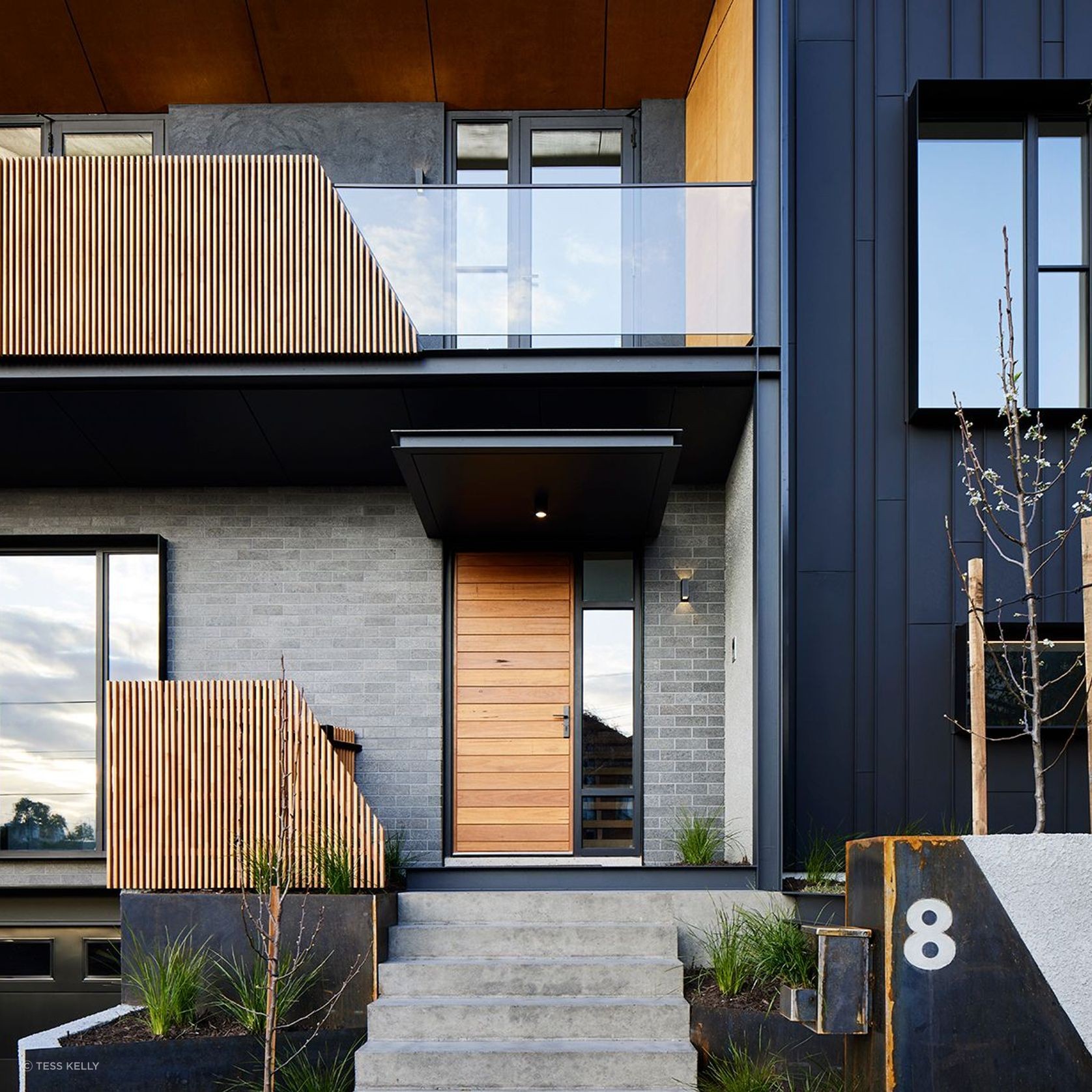 Flamed Grey tiles