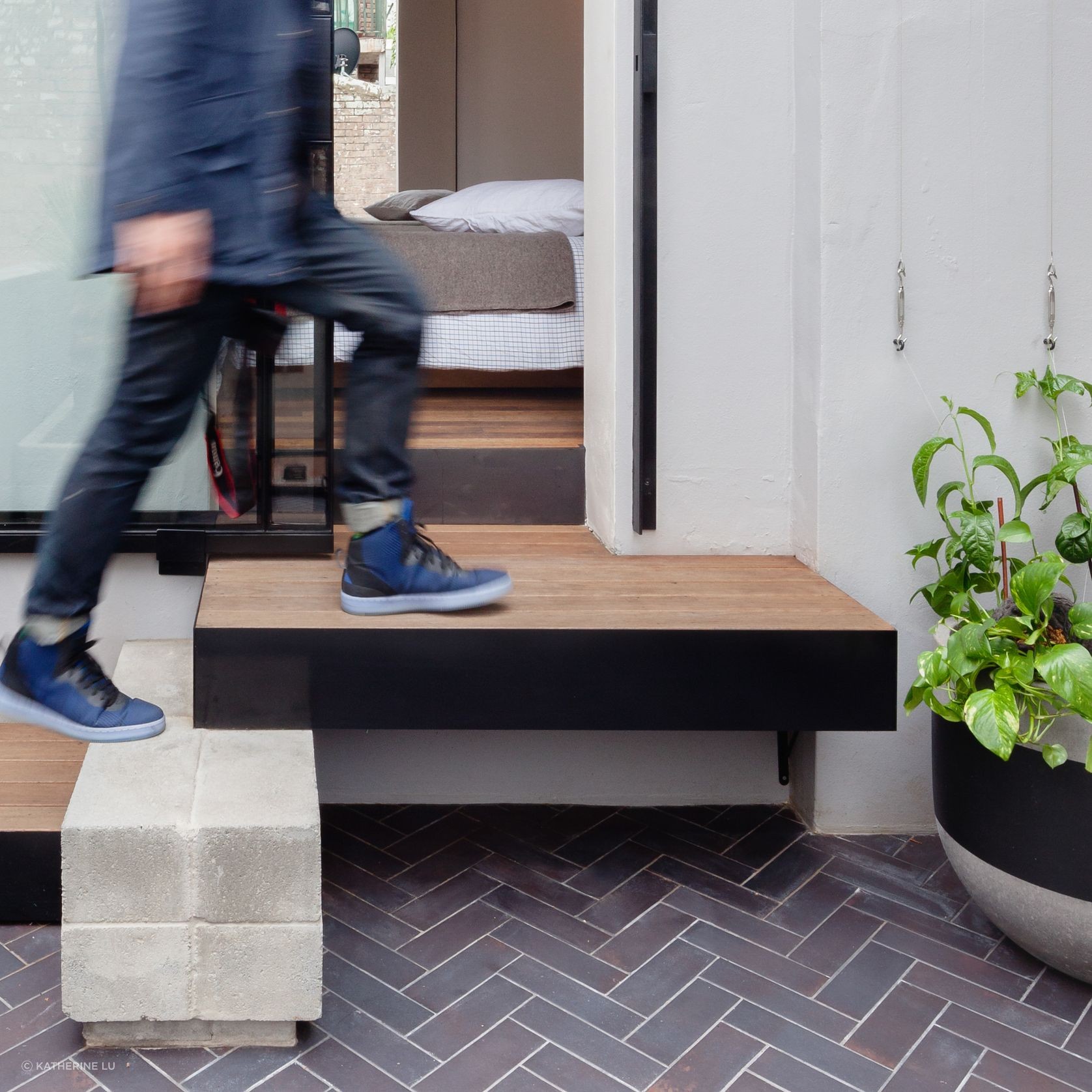 Midnight Blue paving tiles