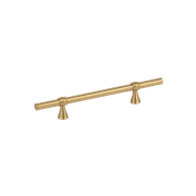 Kingsley Adjustable Cabinetry Pull | Brushed Brass gallery detail image
