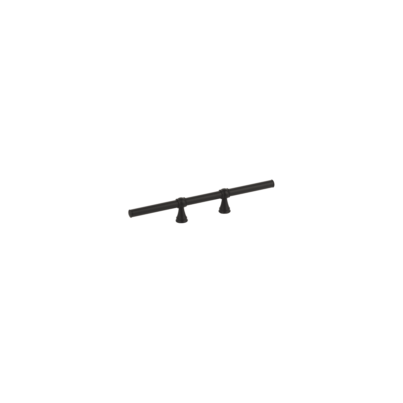 Kingsley Adjustable Cabinetry Pull 250mm | Matte Black gallery detail image