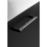 Furnipart Crossing 160mm Black Ash / Matt Black gallery detail image