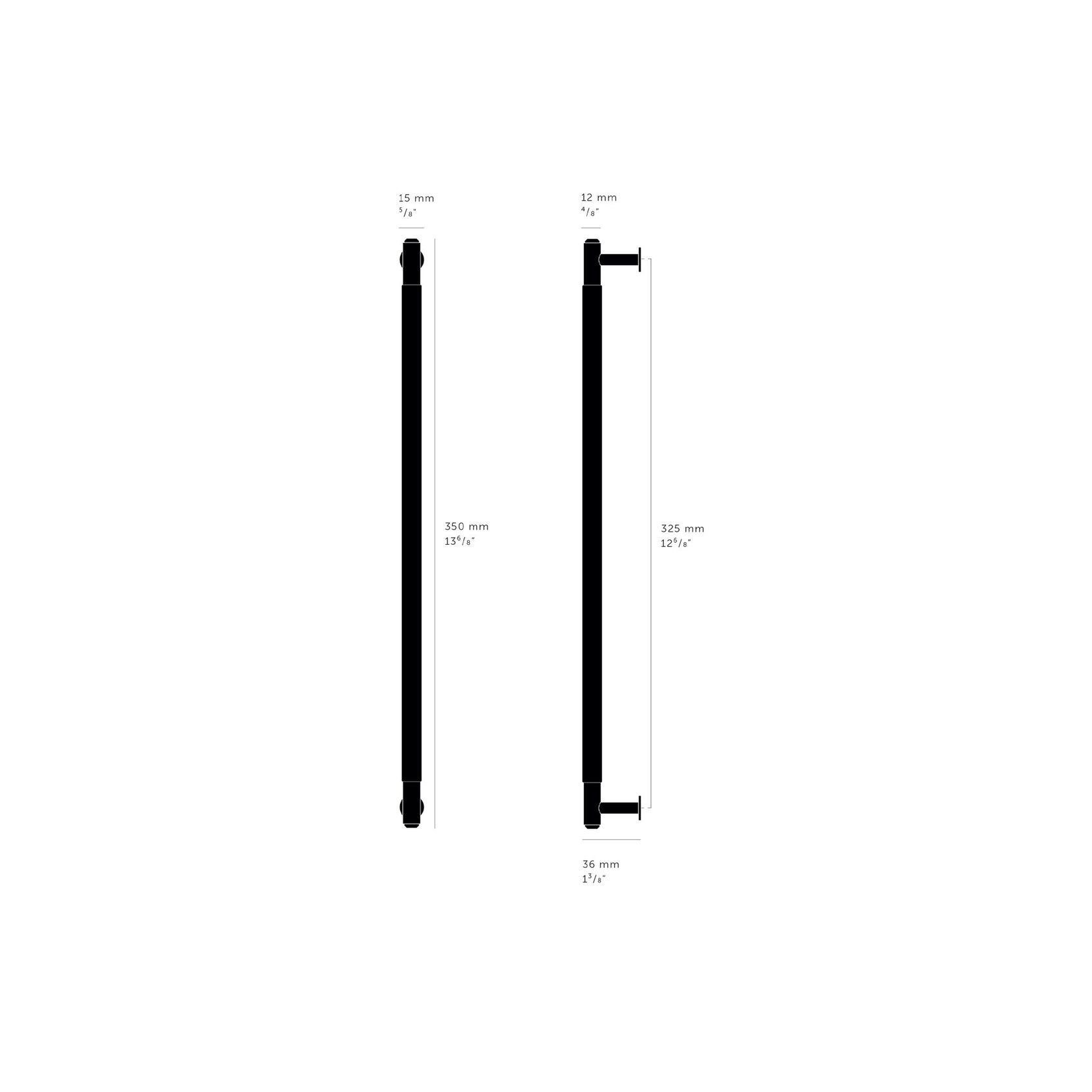 Buster and Punch Linear Cabinet Pull Bar Handle gallery detail image