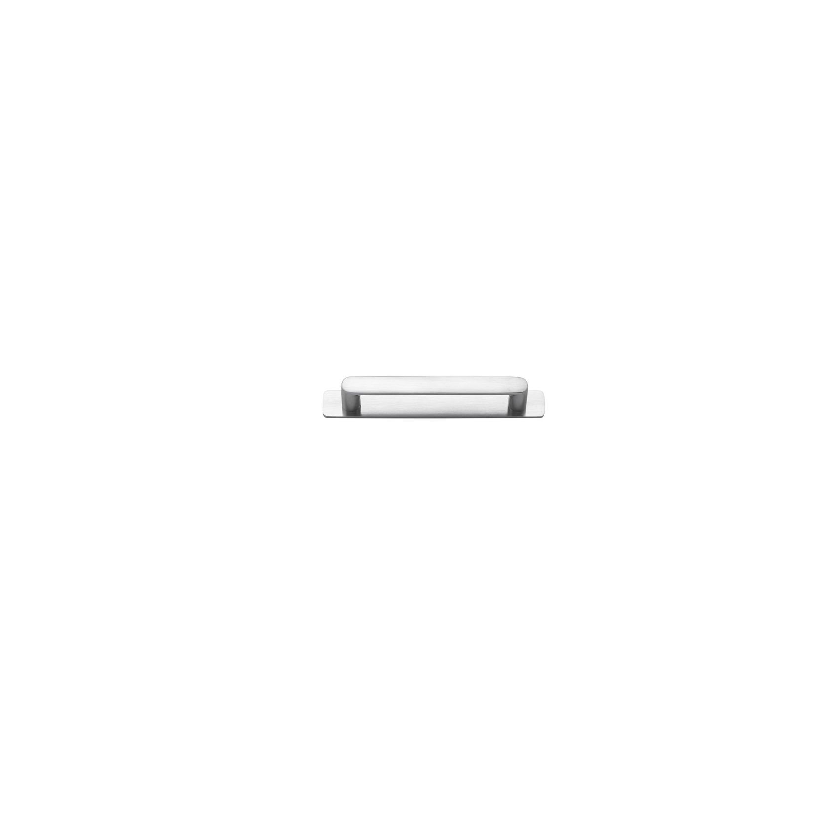 Osaka Cabinet Pull with Backplate - CTC128mm gallery detail image