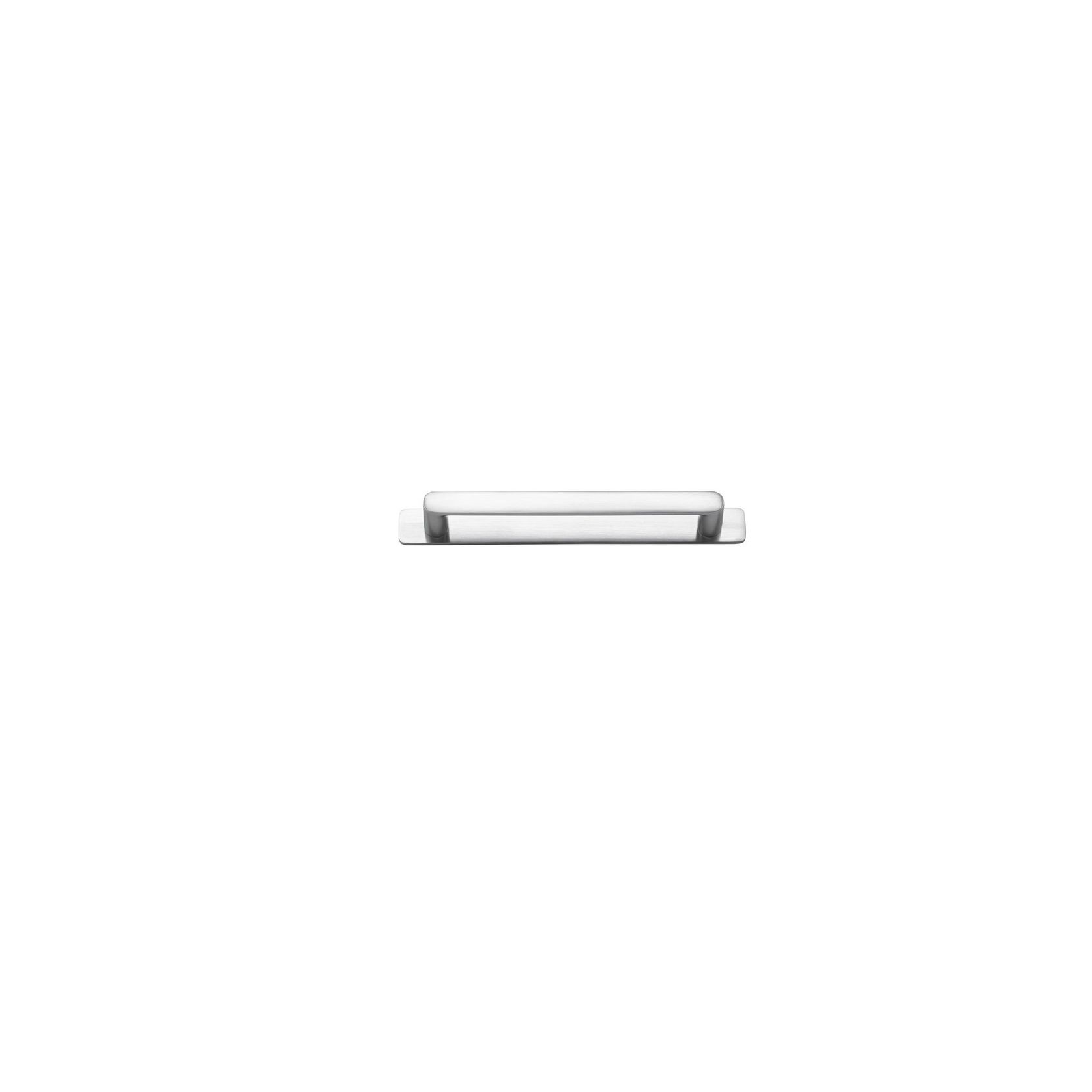 Osaka Cabinet Pull with Backplate - CTC160mm gallery detail image