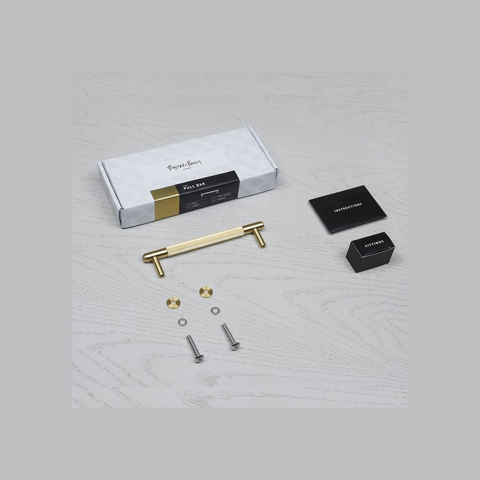 Buster and Punch Linear Cabinet Pull Bar Handle gallery detail image