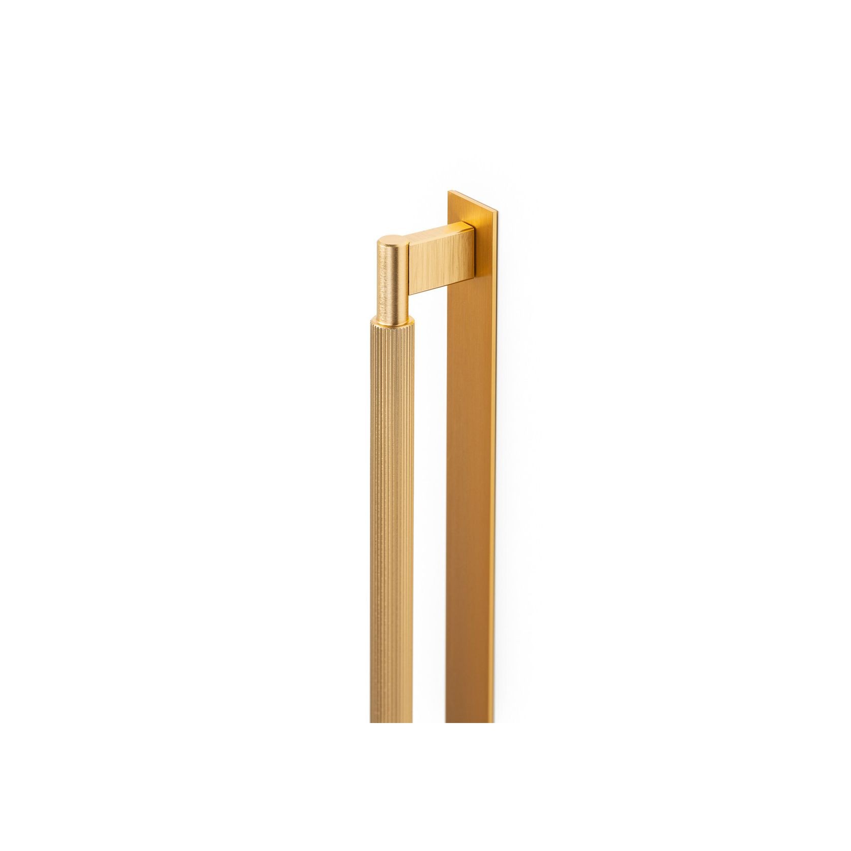 Momo Arpa Cabinet D Handle and Backplate gallery detail image