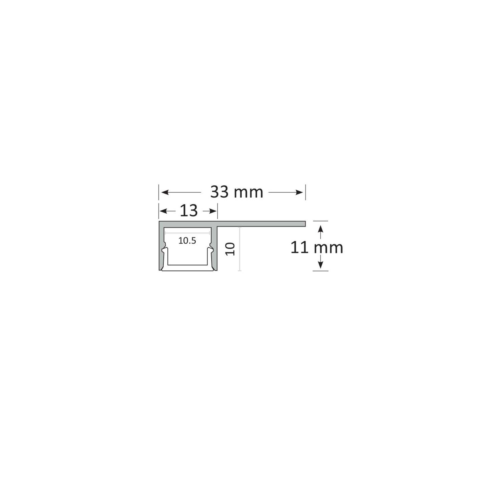 TL007 Tile Edge LED Profile gallery detail image
